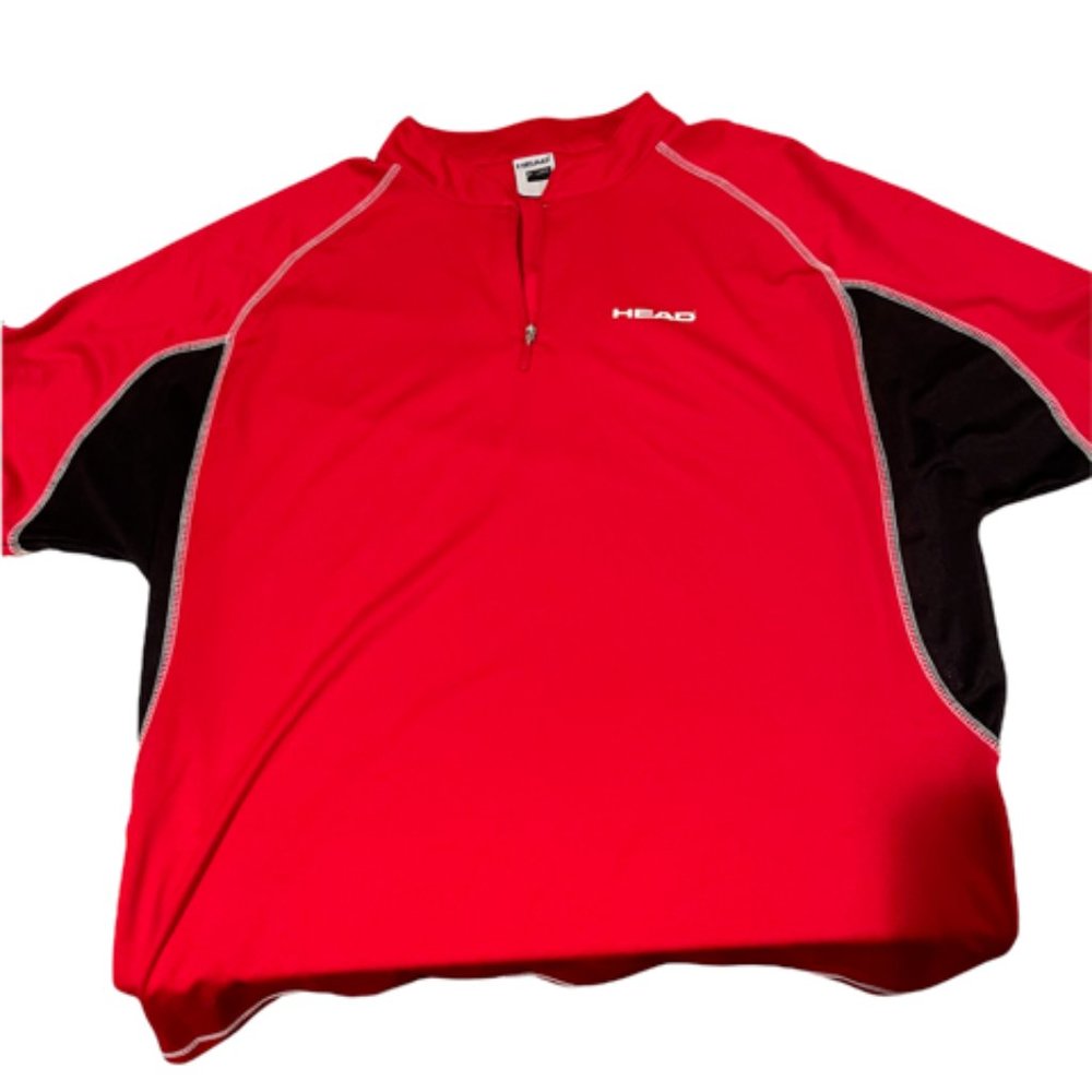 HEAD 3/4 Zip Tennis Shirt